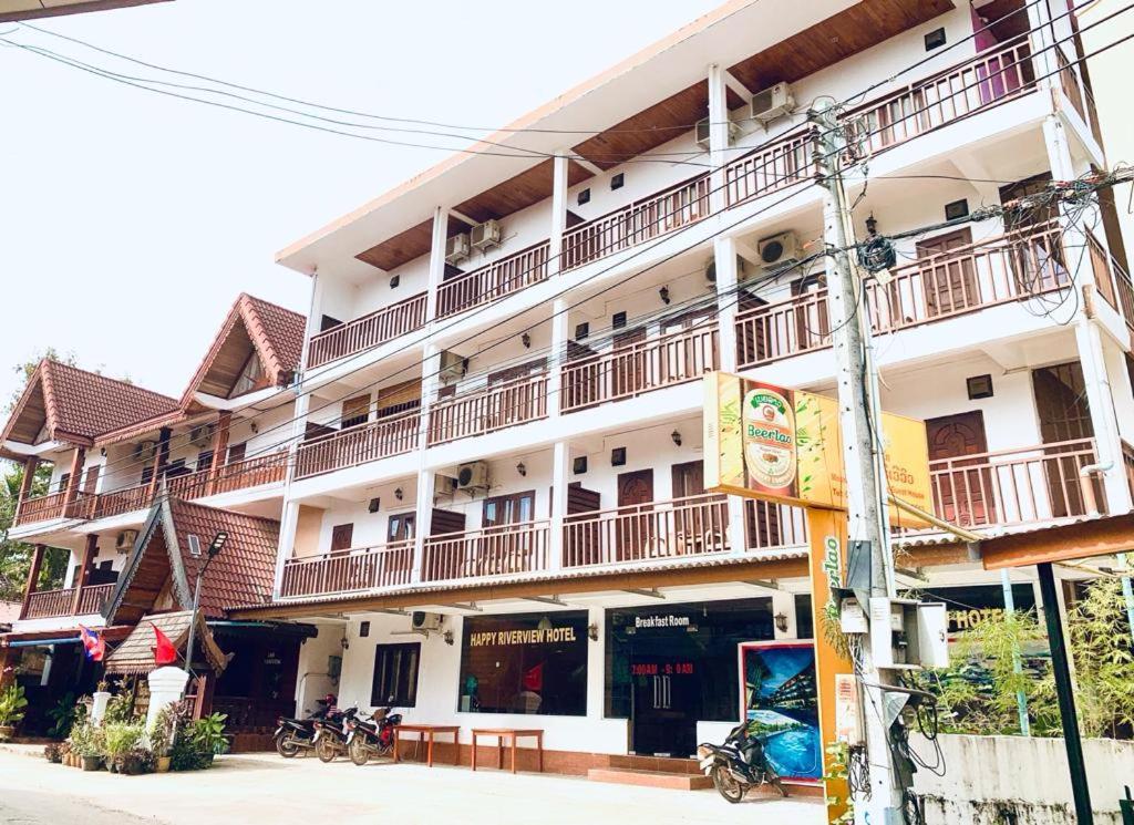 Happy Riverview Hotel Vang Vieng Exterior foto
