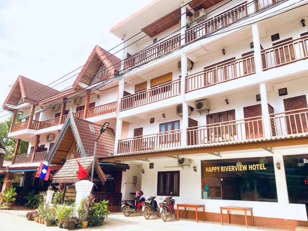 Happy Riverview Hotel Vang Vieng Exterior foto