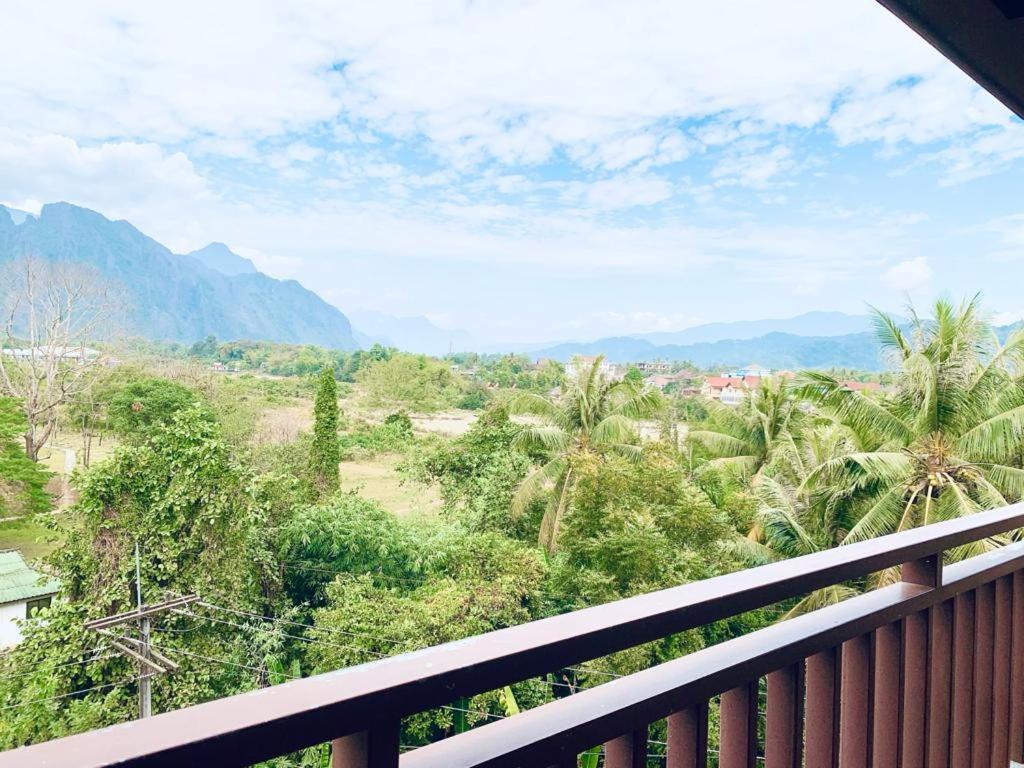 Happy Riverview Hotel Vang Vieng Exterior foto