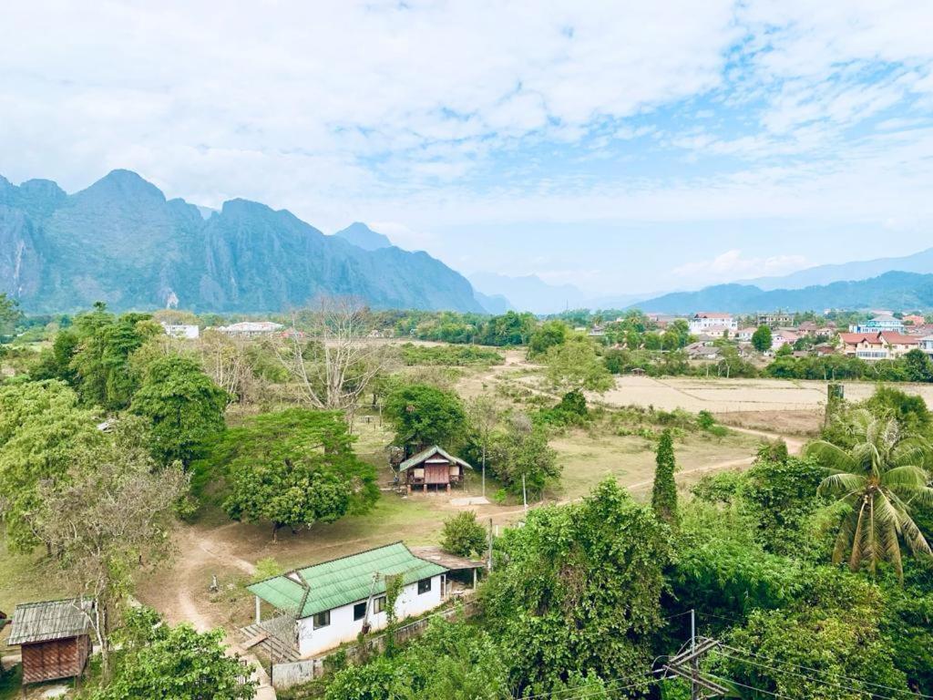 Happy Riverview Hotel Vang Vieng Exterior foto