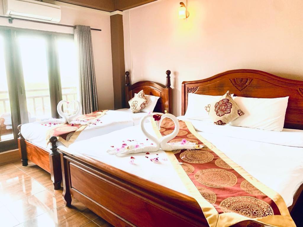 Happy Riverview Hotel Vang Vieng Exterior foto