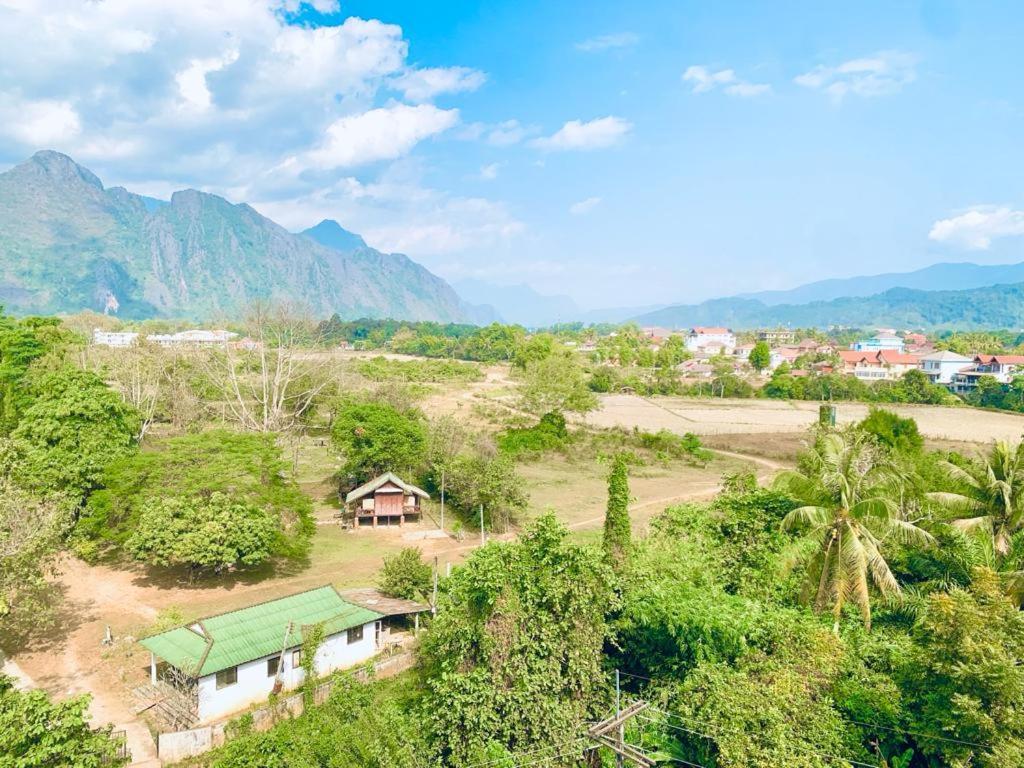Happy Riverview Hotel Vang Vieng Exterior foto