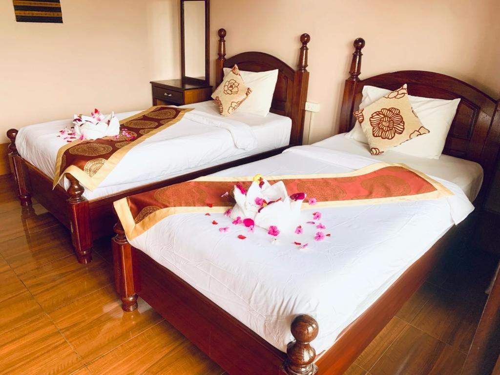 Happy Riverview Hotel Vang Vieng Exterior foto